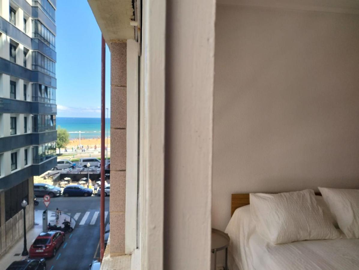 Apartamento El Real Gijón Eksteriør billede